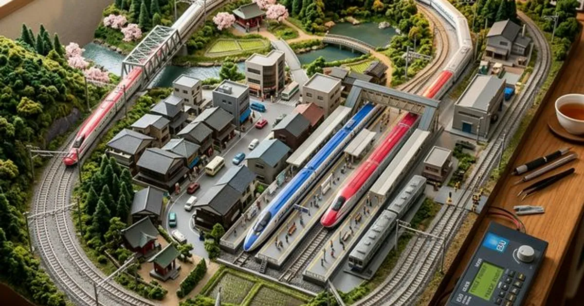 N軌鐵道模型入門佈局