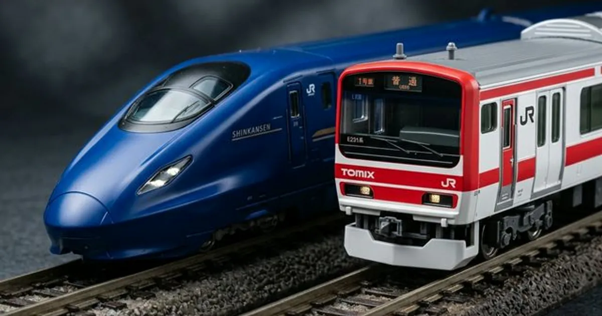 KATO vs TOMIX N軌品牌比較